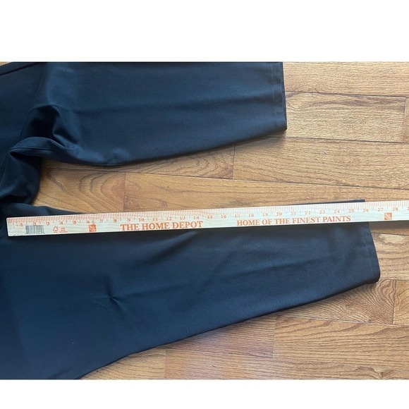 DKNY Ponte Tapered Leg Pants, Black, 2X, Stretch, Work Wear, Comfort, Plus Size - Picture 5 of 8